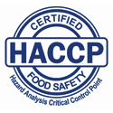 Dyson has earned the HACCP Food Prep Certification